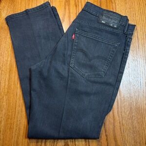 Levis 541 Jeans Mens 32x30 (Fits 32X29) Charcoal Athletic Fit Stretch Denim